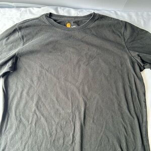 Carhartt XL(16-18) Heavyweight Long Sleeve Logo Graphic T Shirt